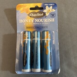 ChapStick Lip Balm Honey Nourish, Moisturizing Fomula - Honey Vanilla